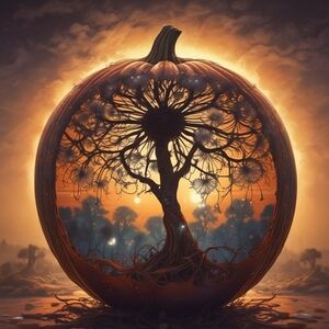 Sunset Tree of Life Art Print